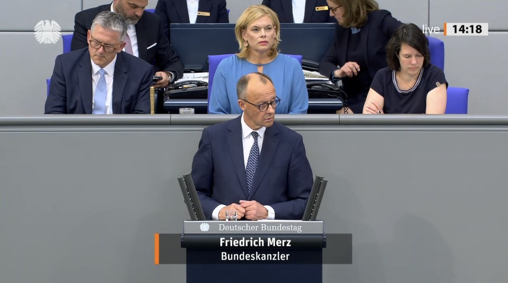 Bildnachweis: Livestream bundestag.de